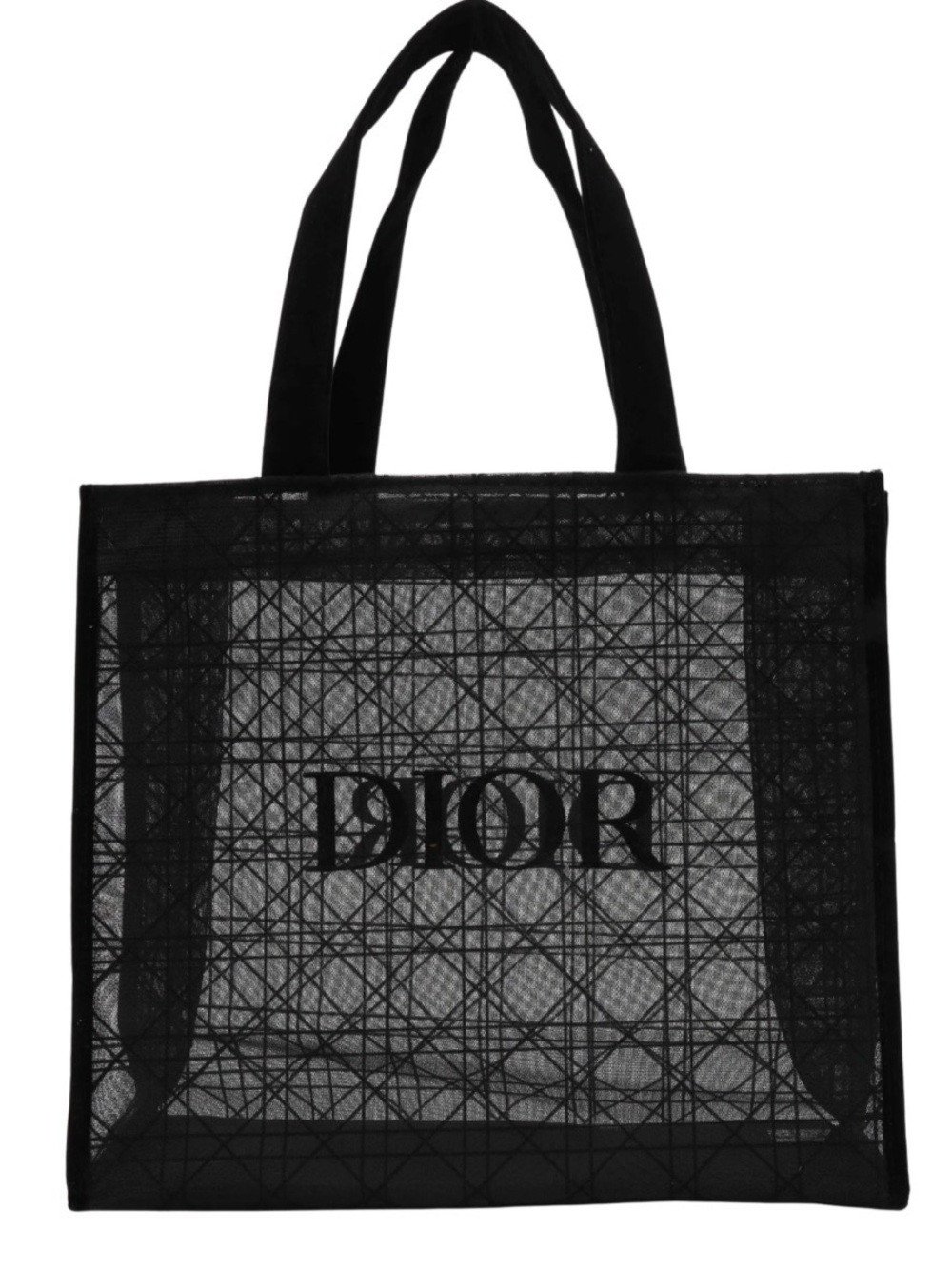 🍂Dior Black Mesh Tote with Logo🍂